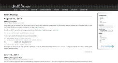 Desktop Screenshot of mattb.net.nz